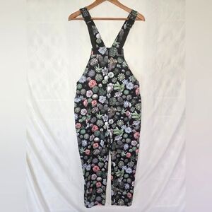 Kavu Technical Wide Leg Cropped Overalls